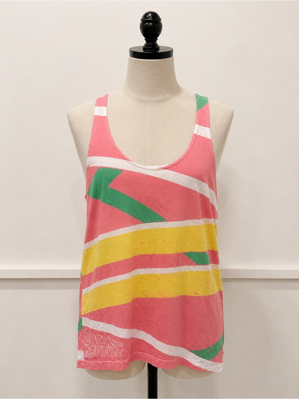 Back to the Future Graphic Tank Top [Unisex Size Large]